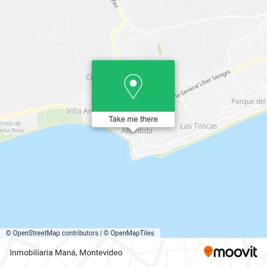 Inmobiliaria Maná map