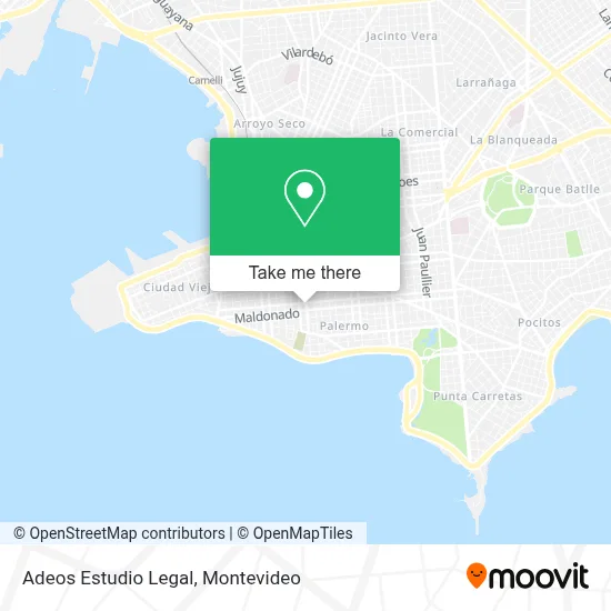Adeos Estudio Legal map