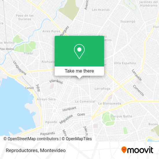 Reproductores map