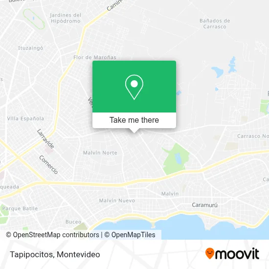 Tapipocitos map