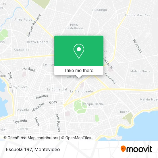 Escuela 197 map