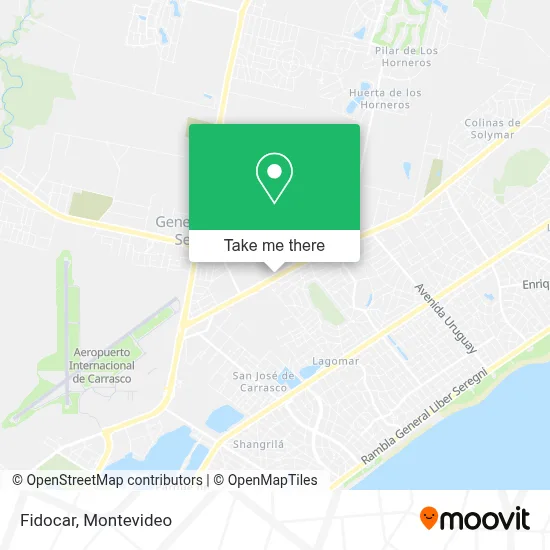 Fidocar map