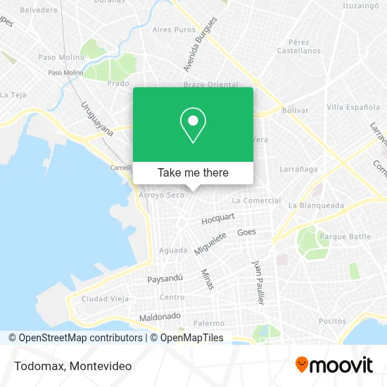 Todomax map