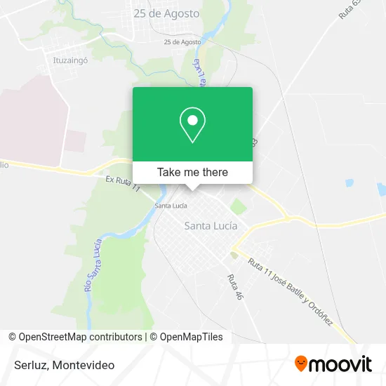 Serluz map
