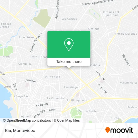 Bia map