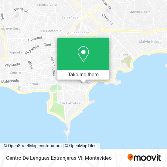 Centro De Lenguas Extranjeras VI map