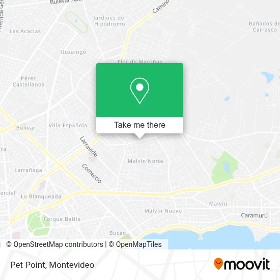 Pet Point map
