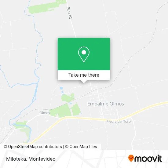 Miloteka map