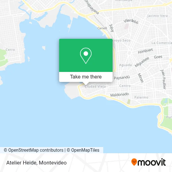Atelier Heide map