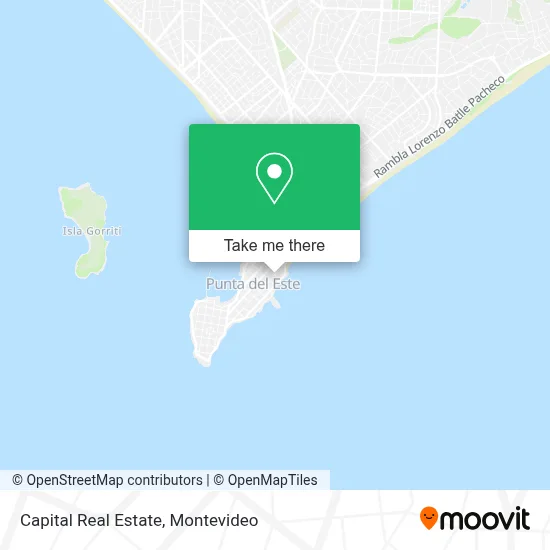 Capital Real Estate map