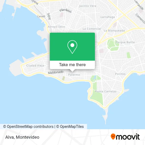 Alva map