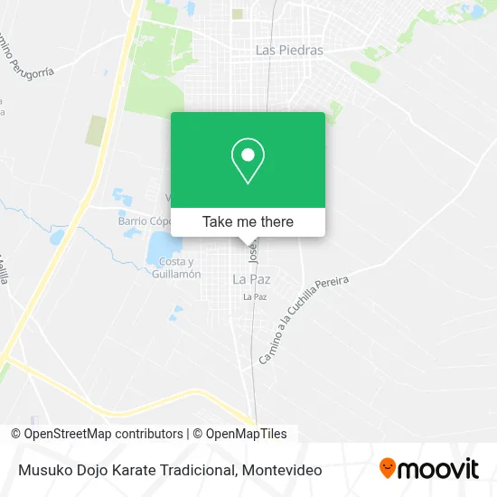 Musuko Dojo Karate Tradicional map