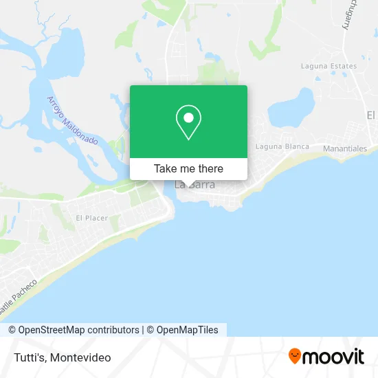 Tutti's map