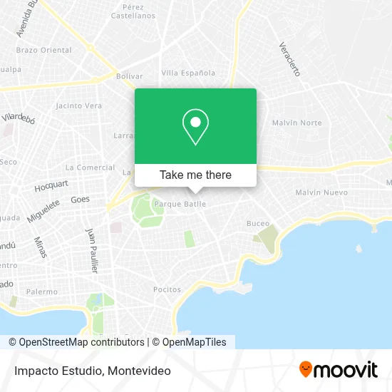 Impacto Estudio map
