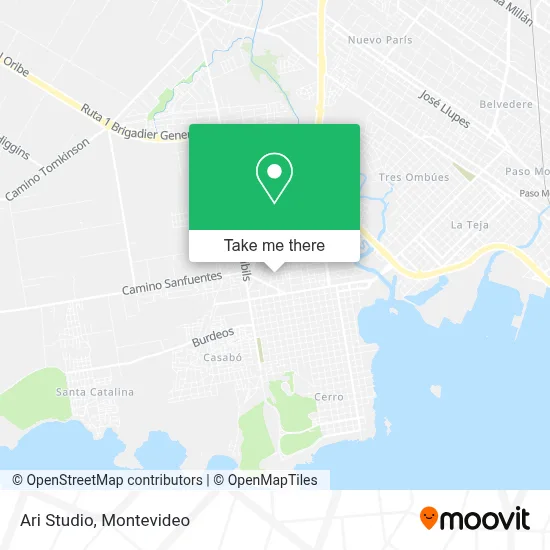 Ari Studio map