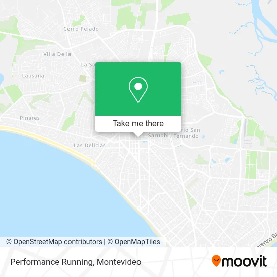 Performance Running map