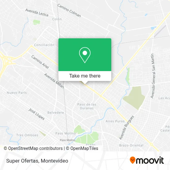 Super Ofertas map