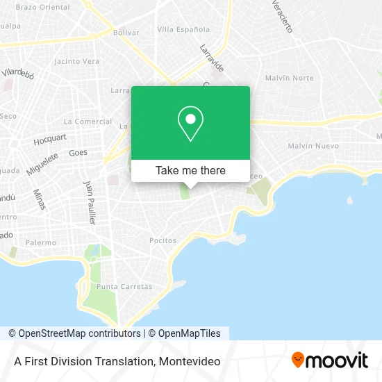 A First Division Translation map