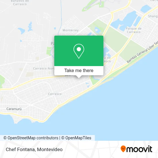 Chef Fontana map