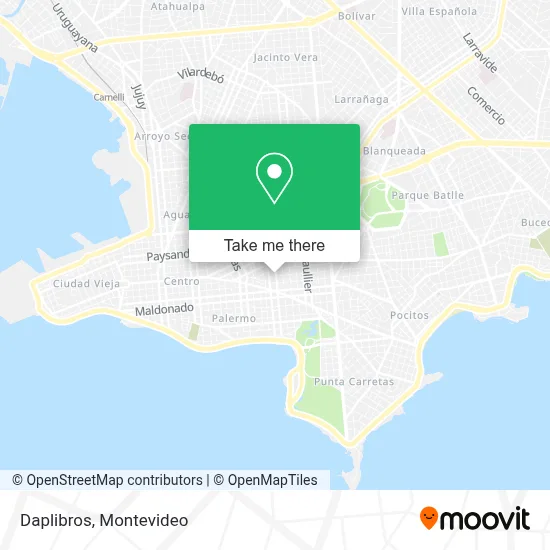 Daplibros map