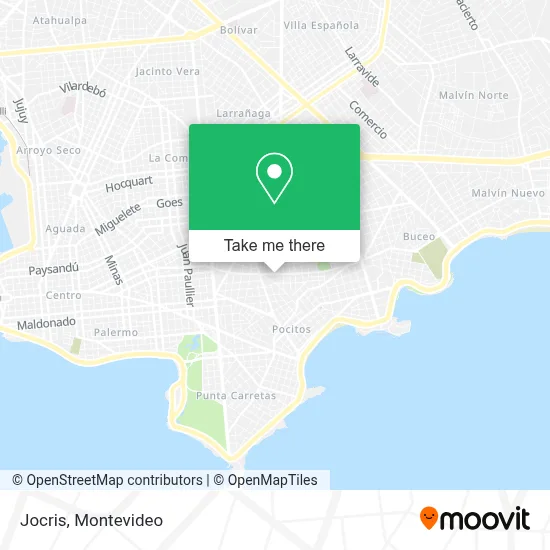 Jocris map