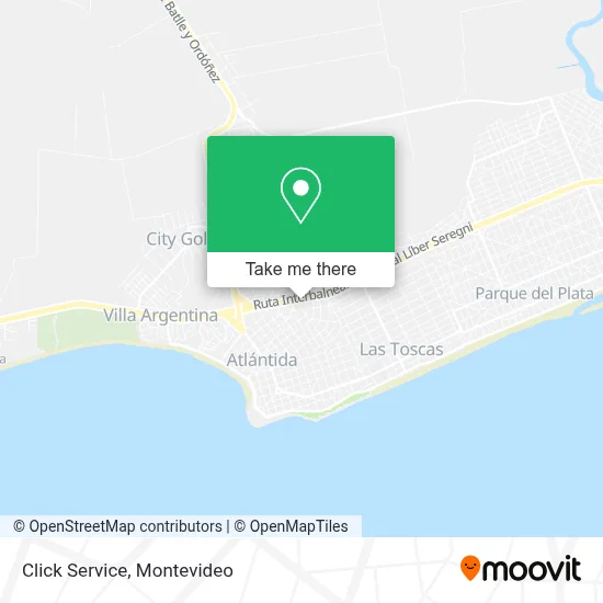Click Service map