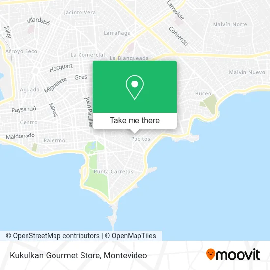 Kukulkan Gourmet Store map