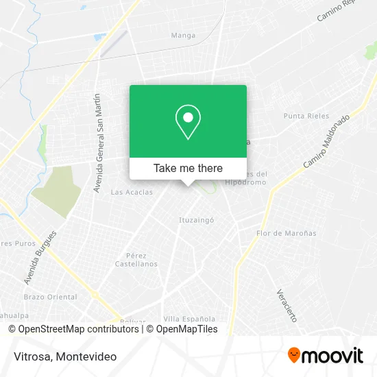 Vitrosa map