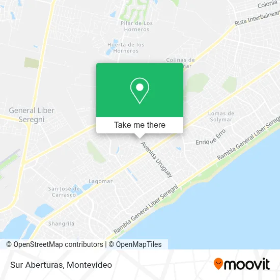 Sur Aberturas map