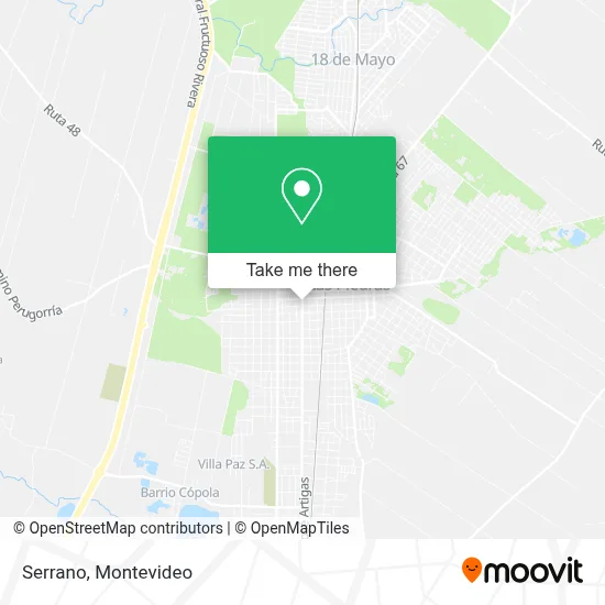 Serrano map
