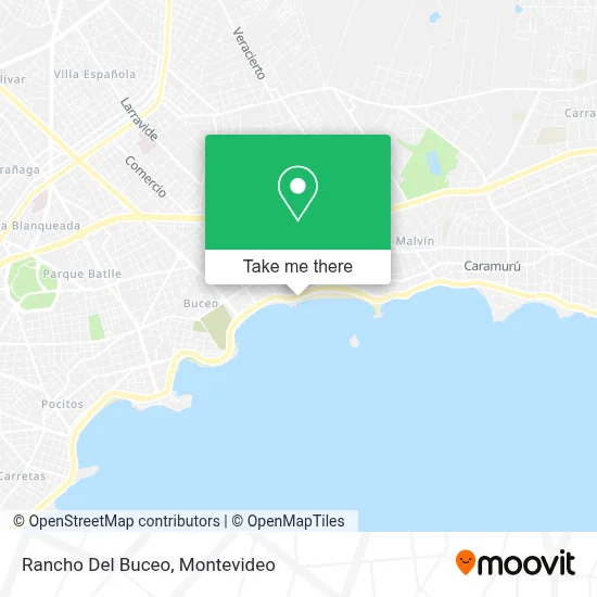 Rancho Del Buceo map