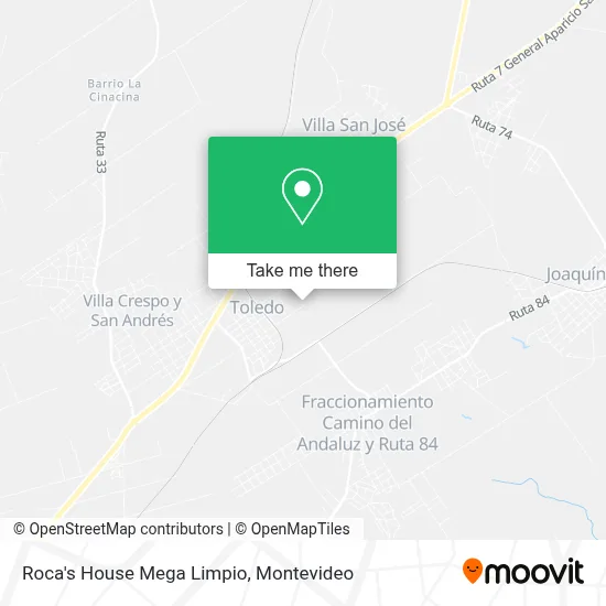 Roca's House Mega Limpio map