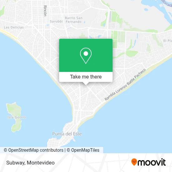 Subway map