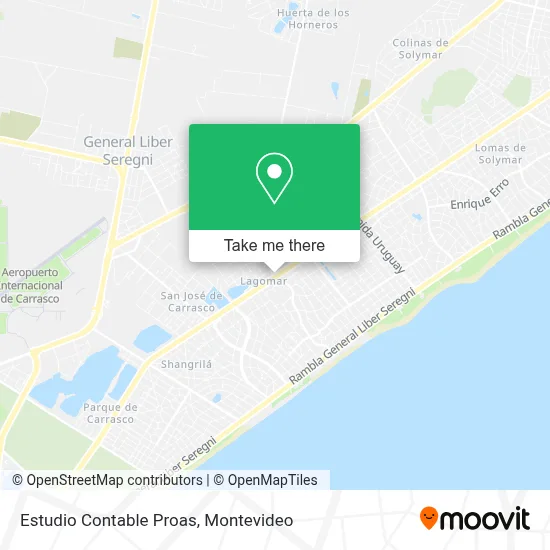 Estudio Contable Proas map