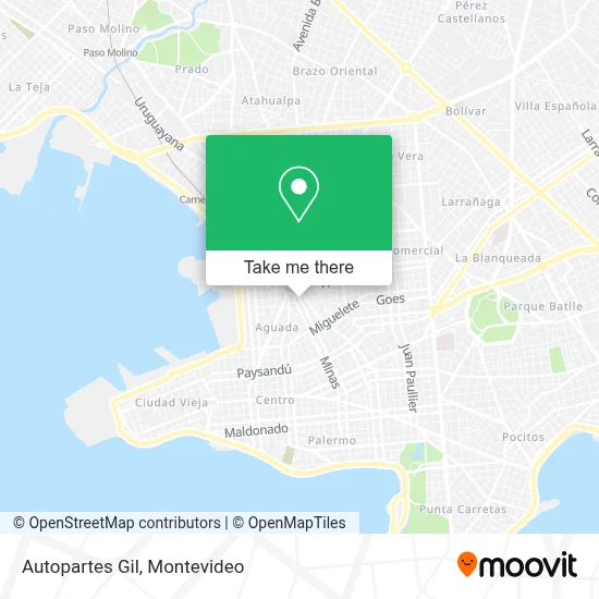 Autopartes Gil map