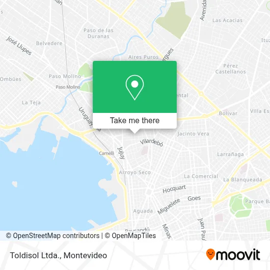 Toldisol Ltda. map