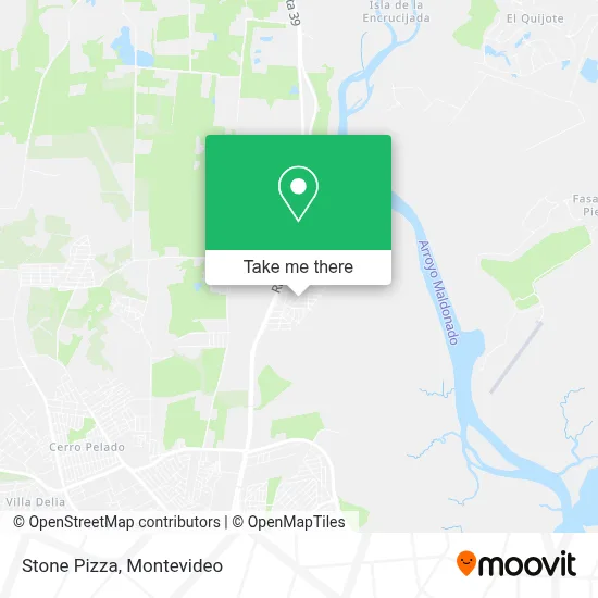 Stone Pizza map