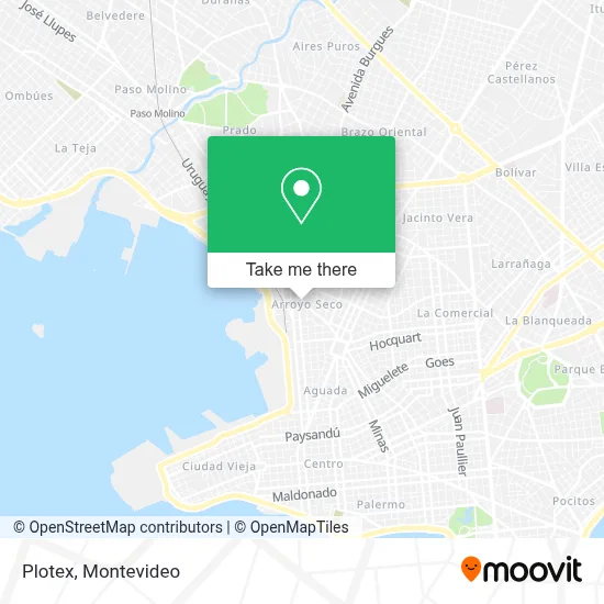 Plotex map