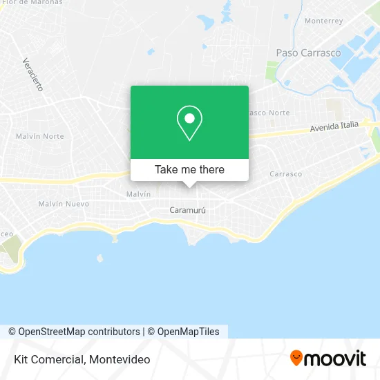 Kit Comercial map