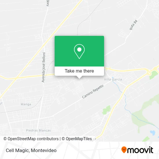 Cell Magic map