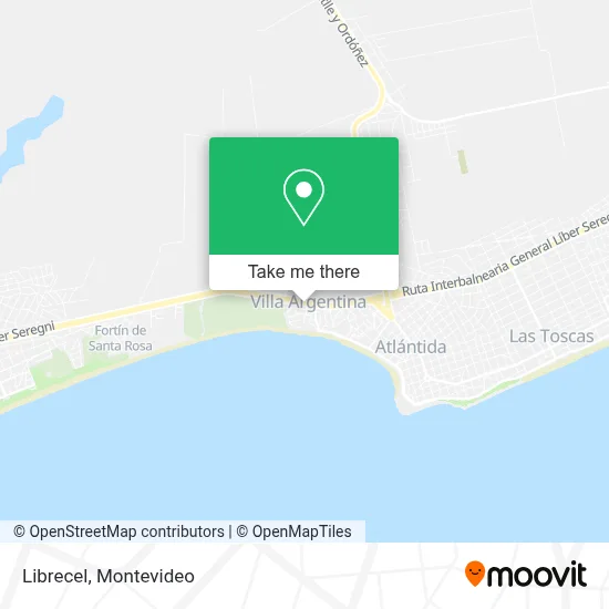 Librecel map
