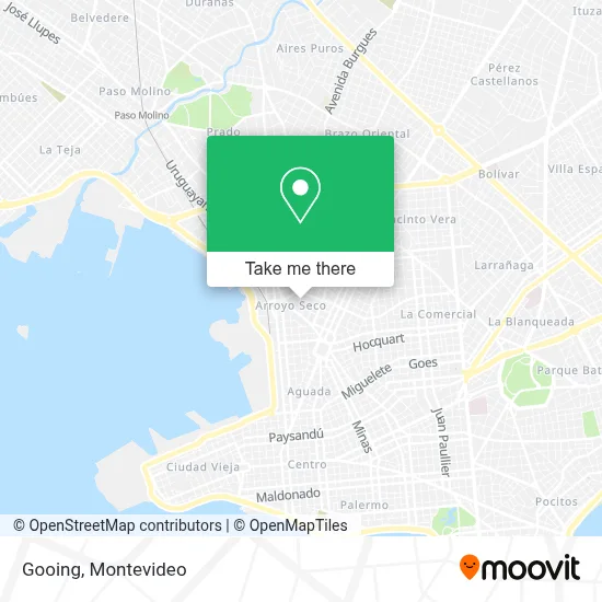 Gooing map