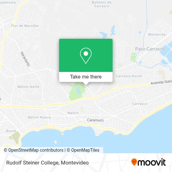 Rudolf Steiner College map