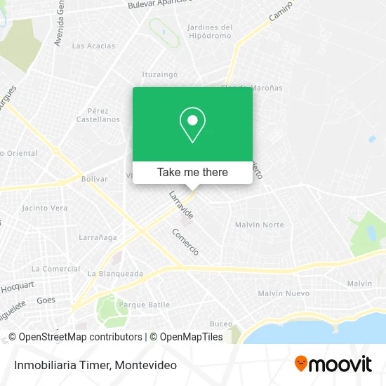 Inmobiliaria Timer map