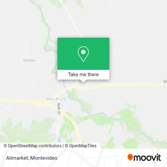 Alimarket map