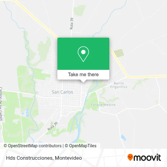 Hds Construcciones map