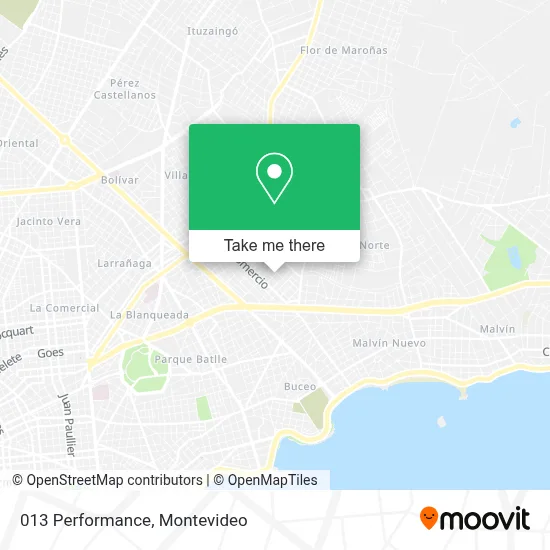 013 Performance map