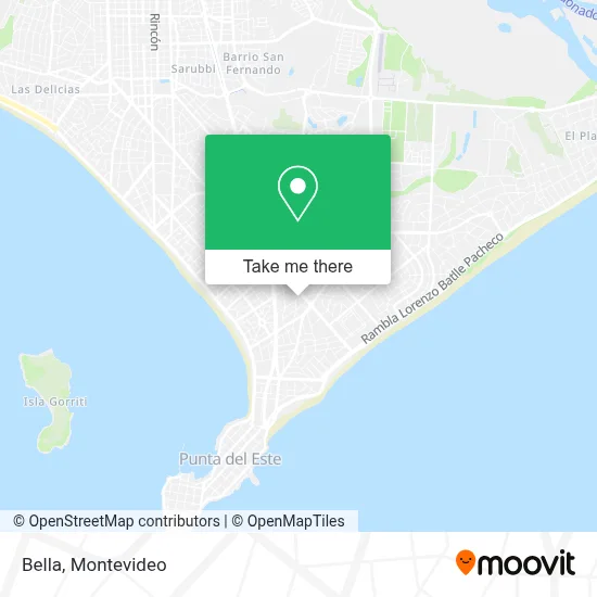 Bella map