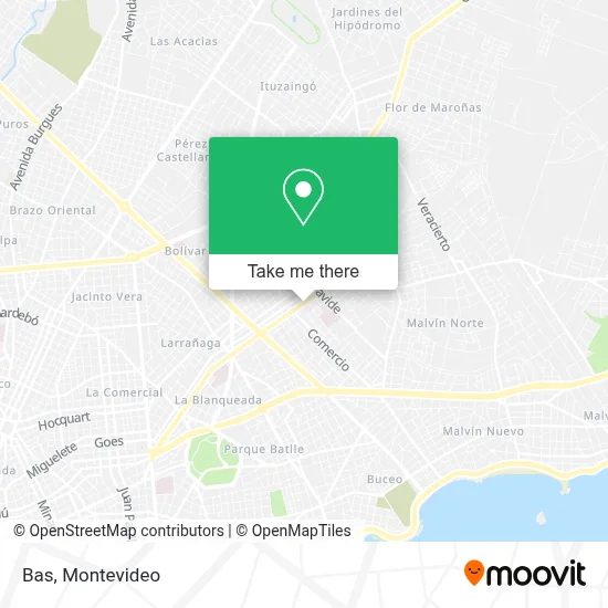 Bas map