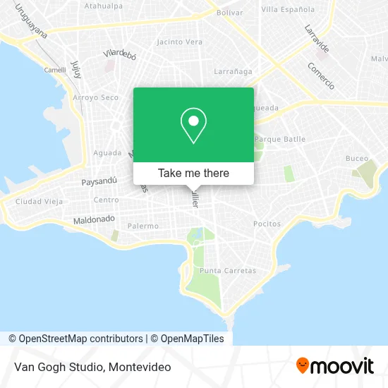 Van Gogh Studio map